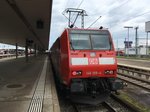 146 109 als Re 17022 (Basel Bad Bf - Offenburg) am 20.08.16 im Bahnhof von Basel Bad Bf.