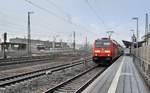 DB 146 271 mit dem RE 4593 nach Frankfurt (M) Hbf, am 19.03.2021 in Bebra.