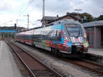 442 854 beim Zwischenstop,am 17.September 2016,in Bergen/Rügen.