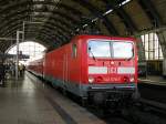 143 576-7 als RB14 nach Nauen, Berlin Alexanderplatz - 8.07.2008