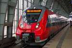 442 827-2 ( 94 80 0442 827-2 D-DB ), Bombardier Transportation GmbH, [D]-Hennigsdorf HEN 25948, Baujahr 2012, Eigentümer: DB Regio AG - Region Nordost, Fahrzeugnutzer: Regionalbereich