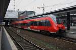 Hier 442 336-4 als RB19 (RB18575) von Berlin Gesundbrunnen nach Senftenberg, dieser Triebzug stand am 3.2.2014 in Berlin Gesundbrunnen.