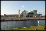 Blick Auf Dem Bahnhof Berlin-Hbf Von Der Spree Aus 22.09.07