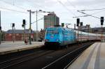 101 016 erreicht mit einem IC am 09.04.09 den Berliner Hbf.