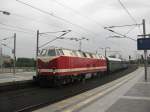 119-158-4 mit dem Sonderzug erreicht Berlin Hbf am 4.07.2009