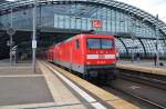 Hier 112 102-9 mit einem RE1 (RE18119) von Magdeburg Hbf.