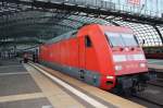 Hier 101 127-9 mit IC145 von Amersfoort nach Berlin Ostbahnhof, dieser Zug stand am 30.4.2012 in Berlin Hbf.