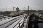 Hier 402 011-1  Uelzen  als ICE848 von Berlin Ostbahnhof nach Kln Hbf.