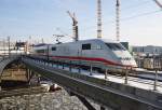 Hier 402 006-1  Magdeburg  als ICE545 von Köln Hbf.