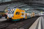 Hier 445 112-6 als RE2 (RE83973) von Cottbus nach Wittenberge, dieser Triebzug stand am 28.3.2014 in Berlin Hbf.