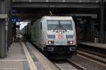 185 389-4  DB Schenker/Audi Logistik  DB Schenker Rail Deutschland AG mit dem KLV  LKW Walter , bei der Durchfahrt in Berlin-Hohenschönhausen und fuhr in Richtung Biesdorfer Kreuz weiter. Netten Gruß zurück! 24.07.2014