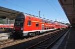 Hier ein RE7 (RE18254) von Berlin Lichtenberg nach Wünsdorf-Waldstadt, dieser Zug stand am 26.5.2012 in Berlin Lichtenberg.