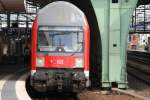 BERLIN, 10.08.2009, RB14 nach Nauen bei der Ausfahrt aus dem Ostbahnhof