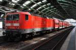 Hier 143 812-6 mit RB18032 von Berlin Ostbahnhof nach Berlin Zoologischer Garten, dieser Zug stand am 14.7.2014 in Berlin Ostbahnhof.