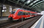 442 325-7 hat am 29.10.2016 auf der Fahrt als RB14 (RB18913)  Airport-Express  von Nauen nach Berlin Schönefeld Flughafen den Berliner Ostbahnhof erreicht.