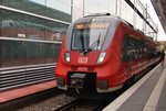 442 139-2 fährt am 2.8.2016 als RB24 (RB18350) von Eberswalde Hauptbahnhof nach Senftenberg in Berlin Ostkreuz ein.