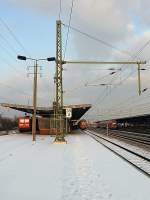 Bahnhof Berlin Schnefeld Flughafen am 03.