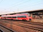 442 641 mit 442 141 am 06. Mrz 2013 im Bahnhof Berlin Flughafen Schnefeld als RB 22 (RB 28823 ) nun mit der Streckenfhrung nach Berlin Friedrichstr. ber Potsdam Hauptbahnhof. 