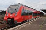 Hier 442 328-1 als RB14 (RB18568) von Senftenberg nach Berlin Schönefeld Flughafen, bei der Einfahrt am 28.6.2013 in Berlin Schönefeld Flughafen.