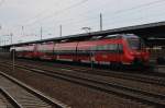 Hier 442 632-6 und 442 127-7 als RB22 (RB28817) von Berlin Schönefeld Flughafen nach Potsdam Griebnitzsee, bei der Ausfahrt am 28.6.2013 aus Berlin Schönefeld Flughafen.