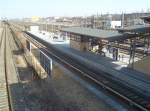 Berlin, Ringbahnstation Beusselstrae (S41 und 42), Bahnsteig Nordseite (20.03.2011)