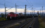 Am Morgen des 18.11.17 schob 294 888 ihre Übergabe aus dem Rbf Engelsdorf in Bitterfeld in den dortigen Chemiepark.