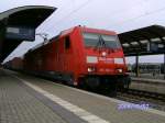 Am 02.10.2009 stand 91 80 6 185 308-4 D-DB von  Railion Deutschland AG  vor ein Hp0 zeigendes Ks-Signal in Bitterfeld.