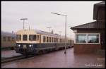 634656 als Zug 8308 um 8.30 Uhr nach Osnabrück im Bahnhof Bramsche.