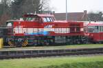 EVB G1000 BB 411 53  Im Bahnhof Bremervrde