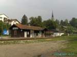 Der Bahnhof Burgkirchen an der Alz