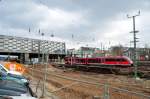 Grobaustelle Chemnitz Hbf am 02.03.10 (VII): Die sdliche Ausfahrt