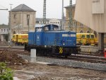 Wrend am 03.07.2012 an jeder Ecke des Chemnitzer HBF gebaut wird legt 346 019-6 der PRESS einen Ruhetag ein.