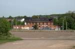 Das Bahnhofsgebäude Chemnitz-Hilbersdorf am 16.05.15