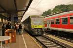 Zum 120 jhrigem Jubilum der KBS 831 Coburg-Bad Rodach taufte man 650 720 auf den Namen  Stadt Coburg . Dies geschah am 01.07.2012.