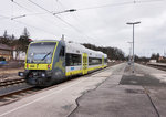 Nachschuss von VT 650.704 unterwegs als ag 84574 (Bayreuth Hbf - Lichtenfels - Bad Rodach), bei der Abfahrt in Coburg.