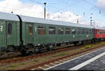 Lichterfahrt ins Lausitzer Braunkohlerevier    Reko-Wagen (DR) mit der Bezeichnung  Bghw  (55 80 22-11 403-4 D-LDC), eingereiht in einem Sonderzug von Dresden zu den Braunkohle-Kraftwerken in der