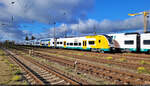 Spotlight auf 3462 501-2 (Siemens Desiro HC), der in Cottbus Hbf abgestellt ist und auf seinen Einsatz beim RE1 ab Dezember 2022 wartet.