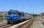 SU46 048 von PKP Cargo bringt am 29.06.2011 den EC 248  Wawel  nach Cottbus.