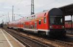 Hier eine RB49 (RB28895) von Doberlug-Kirchhain nach Cottbus, bei der Einfahrt am 19.7.2013 in Cottbus.