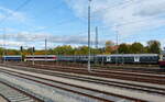 Wie immer bot sich am 08.10.2022 im Bahnhof Crailsheim ein buntes Sammelsurium an Personenwagen