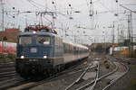 110 428 bestannte am 8.12.18 den Weihnachtsmarktverstärker auf der RE1 von Düsseldorf nach Dortmund.