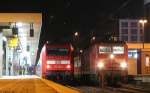 S-Bahn und IC, 143 und 101 im Dortmunder Hbf im Oktober 2007.