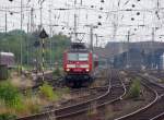 143 579-1 bei der Einfahrt in den Hauptbahnhof Dortmund 28.6.2009