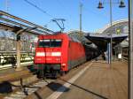 101 123-8 steht mit einem IC im Dresdner-Hbf.20.04.09.