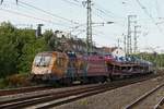 1016 048  Feuerwehr  mit EN420 in Düsseldorf Hbf, am 15.07.2017.