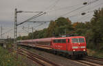 111 212, Düsseldorf-Unterrath, 17.10.2021, MSM Sonderzug nach Köln Hbf