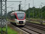 Als S28 nach Mettmann Stadtwald bei der Einfahrt in Düsseldorf Gerresheim.
Sonntag den 9.8.2015