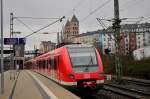 422 520-7 im Nachschuß in Düsseldorf Wehrhahn.