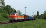 218 117, Duisburg-Hamborn, 07.05.2022, Trafozug richtung Voerde(Niederrhein)