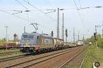 Hectorrail 241.002 Skywalker mit einem KLV am 30.04.2013 in Duisburg Bissingheim.